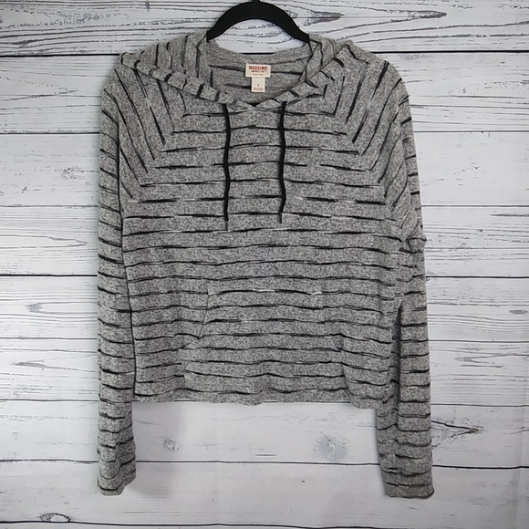 Mossimo Supply Co. Tops - Mossimo Supply Co. Women Gray Pullover Hoodie S